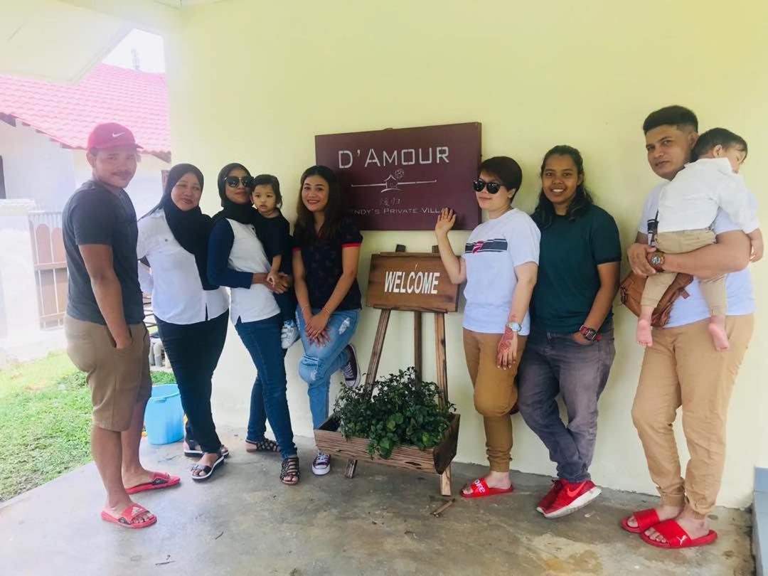 Melaka Afamosa Resort D'Amour Comfortable And Healing With Theater Projector Private Villa With Garden View Swimming Pool Seasonal Christmas Theme Экстерьер фото